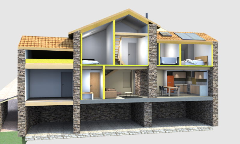 Eco rénovation à Bézis