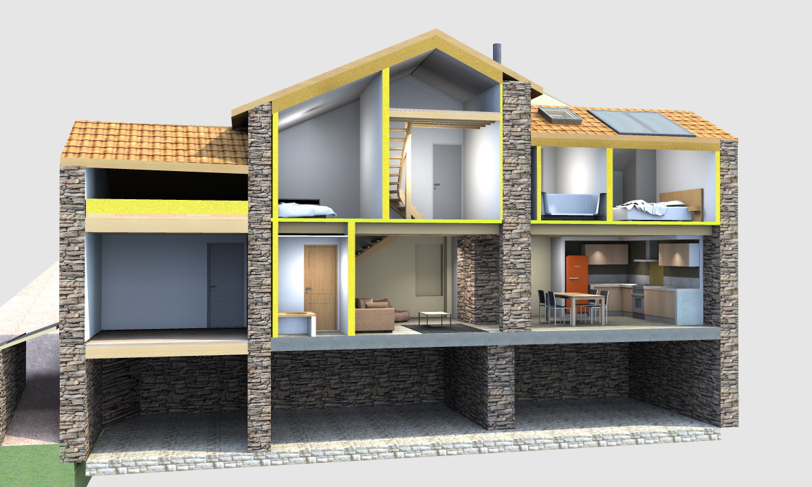 Eco rénovation à Bézis